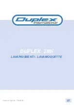 Preview for 5 page of Duplex 280i AC Use And Maintenance Manual