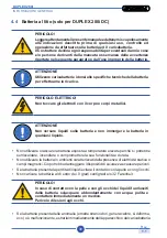 Preview for 30 page of Duplex 280i AC Use And Maintenance Manual