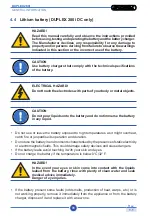 Preview for 96 page of Duplex 280i AC Use And Maintenance Manual