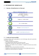 Preview for 145 page of Duplex 280i AC Use And Maintenance Manual