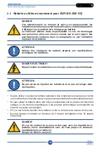 Preview for 162 page of Duplex 280i AC Use And Maintenance Manual