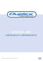 Preview for 203 page of Duplex 280i AC Use And Maintenance Manual