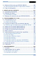 Preview for 206 page of Duplex 280i AC Use And Maintenance Manual