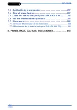 Preview for 207 page of Duplex 280i AC Use And Maintenance Manual