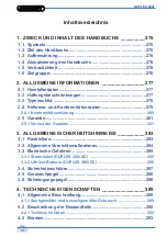 Preview for 271 page of Duplex 280i AC Use And Maintenance Manual