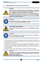 Preview for 294 page of Duplex 280i AC Use And Maintenance Manual