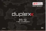 Preview for 1 page of Duplex Jeti DS-12 Manual