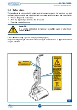 Предварительный просмотр 20 страницы Duplex NACECARE turbo mop DP 380 Use And Maintenance Manual