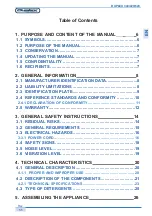 Preview for 3 page of Duplex OPC 340 User And Maintenance Manual