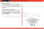 Preview for 4 page of Duplex TX-MSW Quick Start Manual