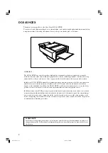 Предварительный просмотр 3 страницы Duplo DC-545 HCEX Instruction Manual