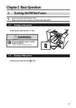 Preview for 29 page of Duplo DF-1200 Instruction Manual