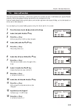 Preview for 59 page of Duplo DF-1200 Instruction Manual