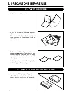 Preview for 12 page of Duplo DF-505N Instruction Manual