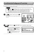 Предварительный просмотр 74 страницы Duplo DP - M400 Instruction Manual