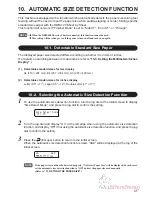 Preview for 34 page of Duplo DSF-2000 Instruction Manual