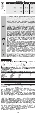 Preview for 2 page of Dupont Tyvek 400 DualCombi TD125S Instructions For Use Manual