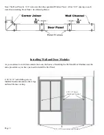 Preview for 12 page of DURA-BILT Deluxe Three -Season Sunroom Assembly And Installation Instructions Manual