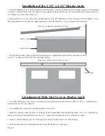 Preview for 10 page of DURA-BILT DFSOC-10 Assembly And Installation Instructions Manual