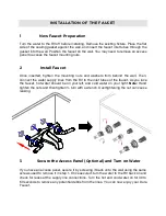 Предварительный просмотр 3 страницы Dura Faucet DF-SA610C Quick Start Manual