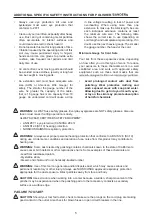 Preview for 5 page of Dura Gold DUR P9521 Operator'S Safety & Operating Instruction Manual