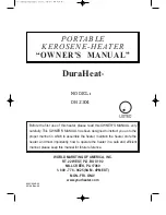 Dura Heat DH2304 Owner'S Manual preview