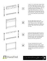 Предварительный просмотр 3 страницы Dura Trel Greenfield 11203 Assembly Instructions