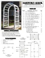 Dura Trel Hartford Arbor Assembly/Installation Instructions preview