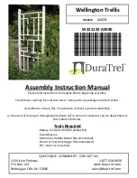 Preview for 1 page of Dura Trel Wellington 11173 Assembly & Instruction Manual