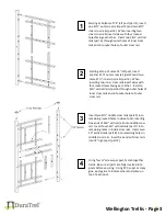 Preview for 3 page of Dura Trel Wellington 11173 Assembly & Instruction Manual