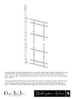 Preview for 3 page of Dura Trel Wellington Arbor 11179 Assembly Instructions Manual