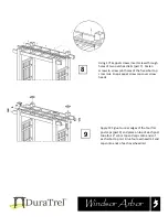 Preview for 5 page of Dura Trel Windsor Arbor 11112 Assembly Instructions Manual