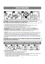 Предварительный просмотр 10 страницы Dura Vac CVQ810PF Operator'S Manual