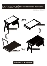 DURA DURABENCH DURA4IN1 Instruction Manual preview