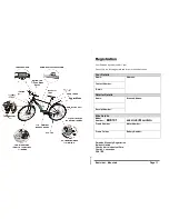 Preview for 2 page of Durabike BKE101 eazi-rider Operating Instructions Manual