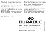 Preview for 12 page of DURABLE 8930 Instruction Manual