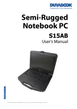 Durabook S15AB User Manual preview