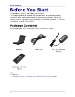 Preview for 8 page of Durabook SA14iT User Manual