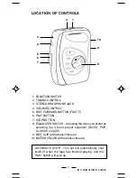 Предварительный просмотр 2 страницы Durabrand 1129 Operating Instructions Manual