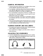 Preview for 3 page of Durabrand 885M Operating Instructions