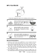 Preview for 10 page of Durabrand CD-208 Operating Instructions Manual