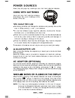 Preview for 3 page of Durabrand CD-565 Operating Instructions Manual