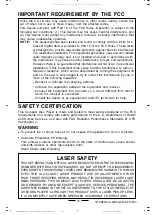 Preview for 12 page of Durabrand CD-85 Operating Instructions Manual