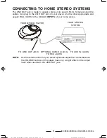 Preview for 4 page of Durabrand CD-965 Operating Instructions Manual