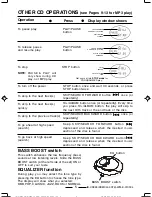 Preview for 6 page of Durabrand CD-965 Operating Instructions Manual