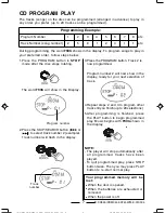 Preview for 8 page of Durabrand CD-965 Operating Instructions Manual