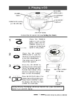 Preview for 5 page of Durabrand CDR-1902 Operating Instructions Manual