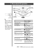 Preview for 6 page of Durabrand CDR-1902 Operating Instructions Manual