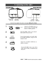 Preview for 9 page of Durabrand CDR-1902 Operating Instructions Manual