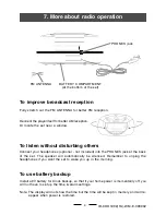 Preview for 10 page of Durabrand CDR-1902 Operating Instructions Manual